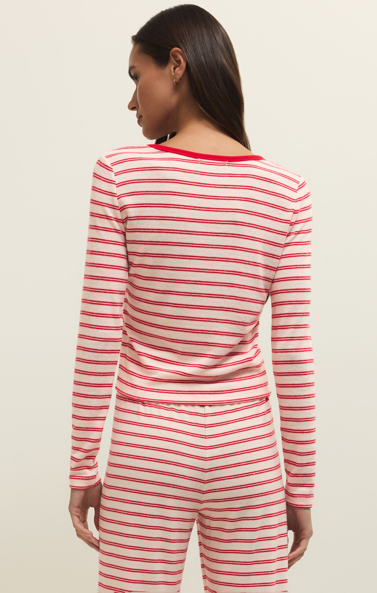 Z Supply Night In Stripes LS Top