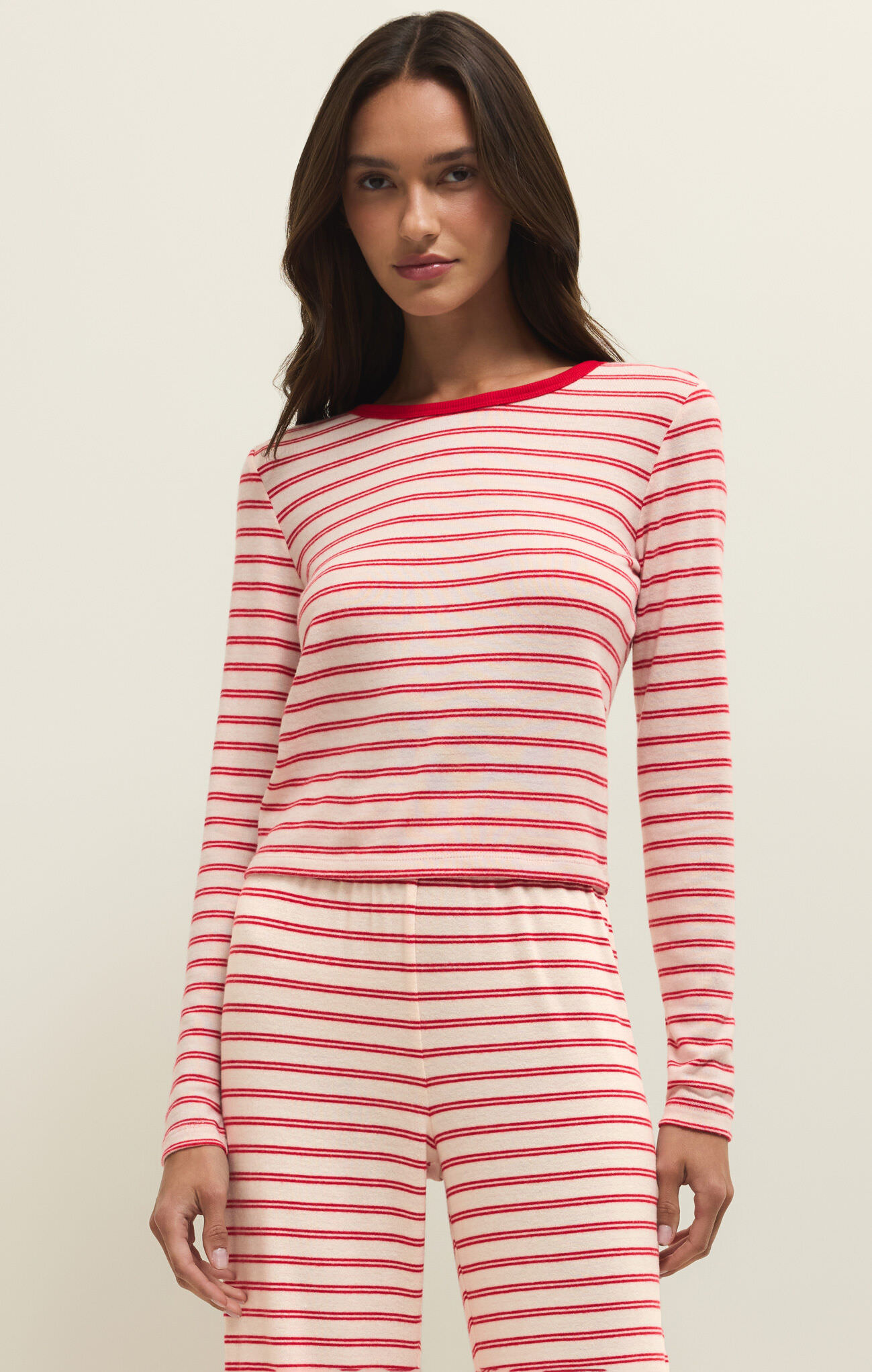 Z Supply Night In Stripes LS Top