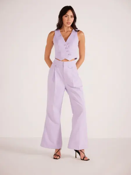 MinkPink Stella Asymmetric Vest