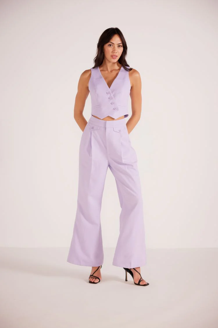 MinkPink Stella Asymmetric Vest