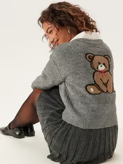 ONLY Teddy LS Cardigan