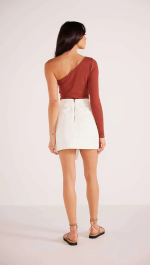 MinkPink Lottie Cargo Wrap Mini Skirt