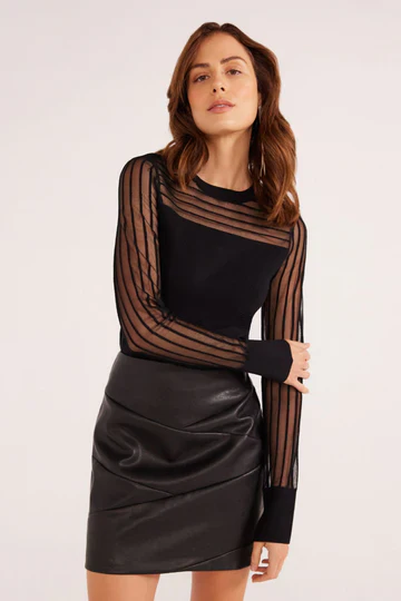 MinkPink Kenzie Knit Top