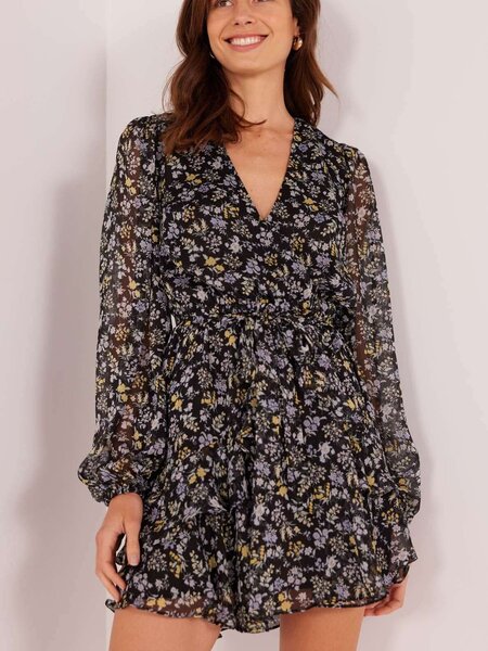 MinkPink Taylee LS Mini Dress