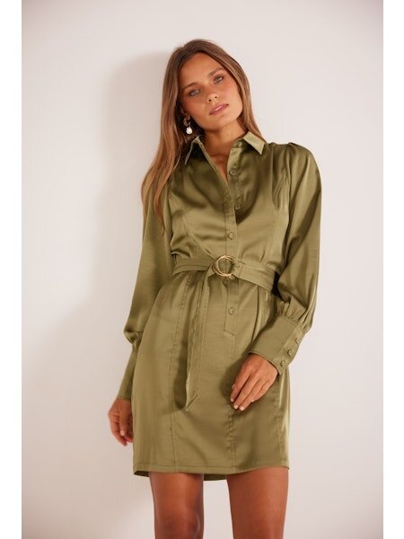 MinkPink Anissa Mini Shirt Dress