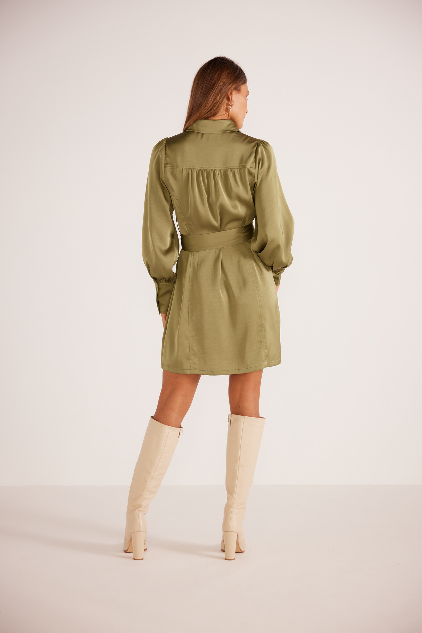 MinkPink Anissa Mini Shirt Dress