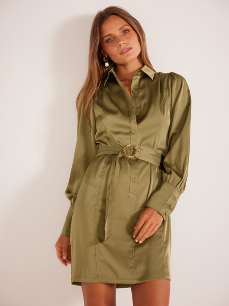 MinkPink Anissa Mini Shirt Dress