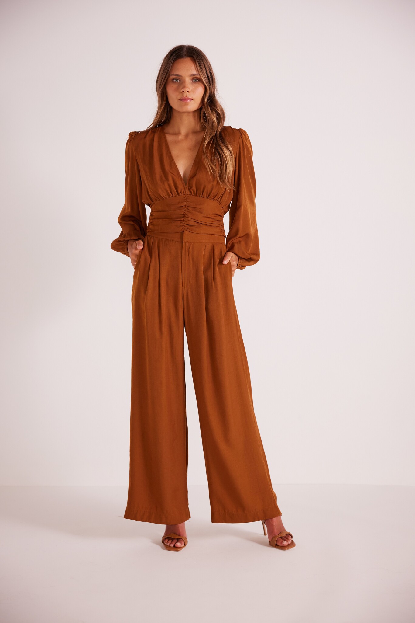 MinkPink Eva Wide Leg Pants