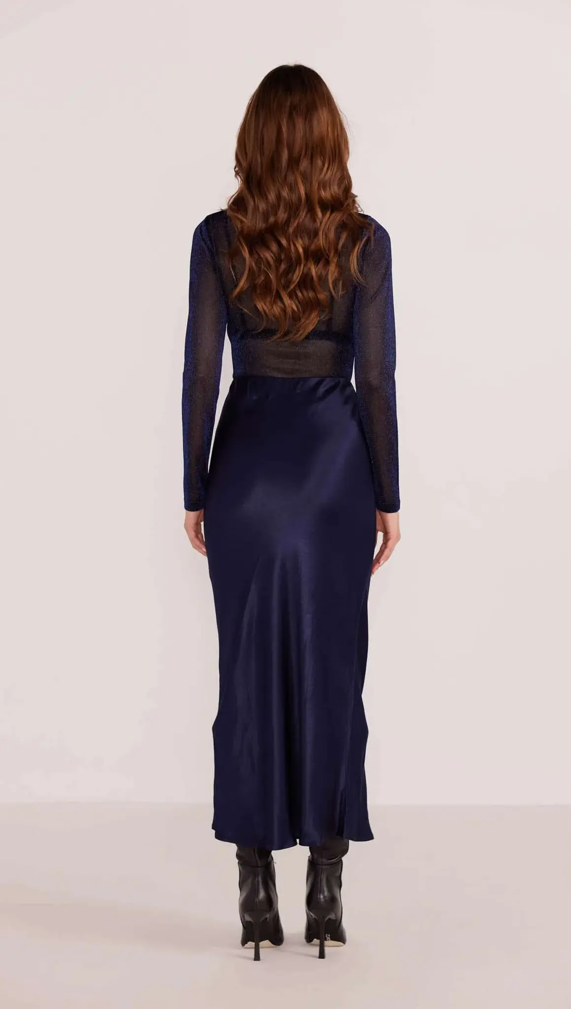 MinkPink Lumina Bias Slip Skirt