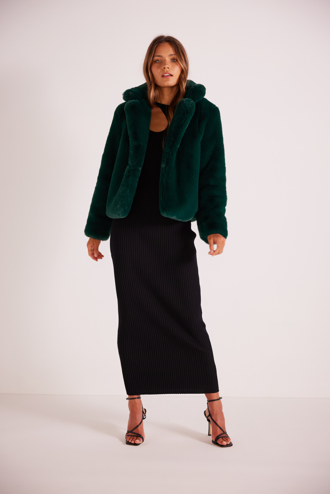 MinkPink Raquel Fur Jacket