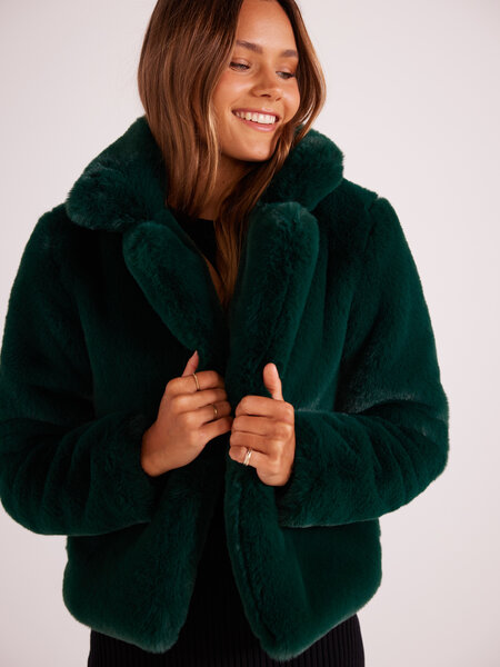 MinkPink Raquel Fur Jacket