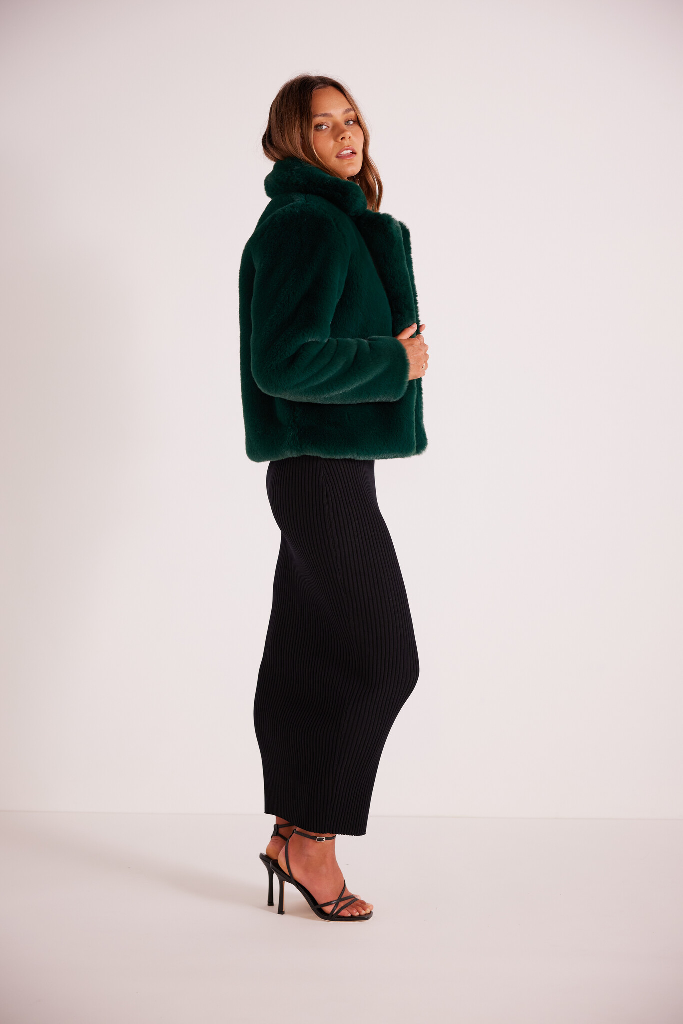 MinkPink Raquel Fur Jacket