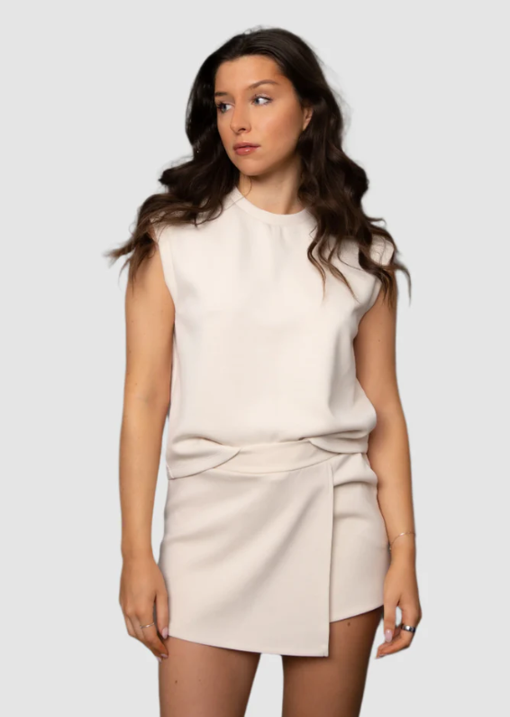 RD Style Starry Soft Knit Skort