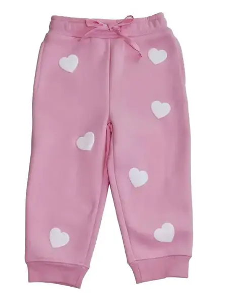 Brunette The Label Kids All Over Heart Jogger