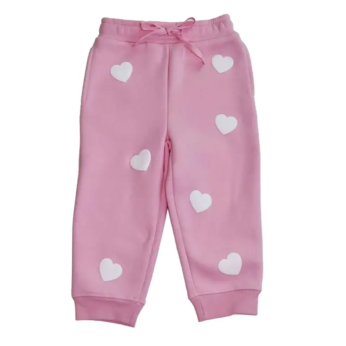 Brunette The Label Kids All Over Heart Jogger