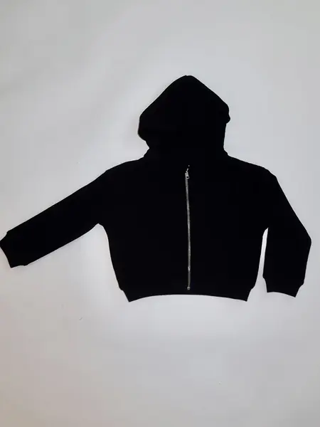 Brunette The Label Waffle Knit Full Zip Hoodie