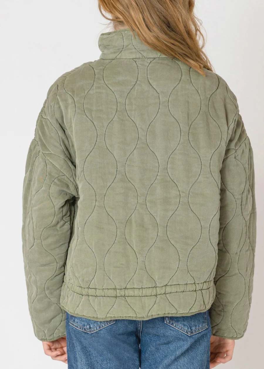 Dex Drawstring Quilted Jacket