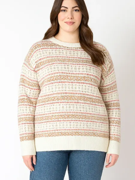 Dex Oversized Patterned Sweater