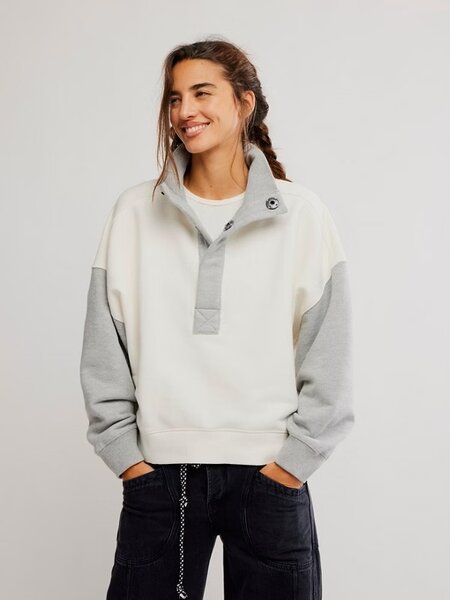 Free People ColorblockTimeless Pullover