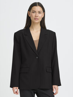 Ichi Fava Long Blazer
