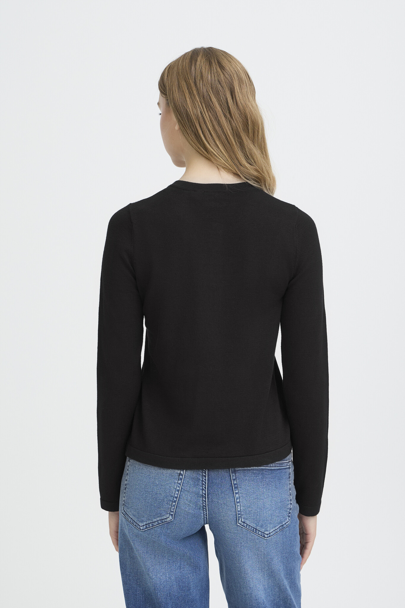 Ichi Luls O-Neck Cardigan