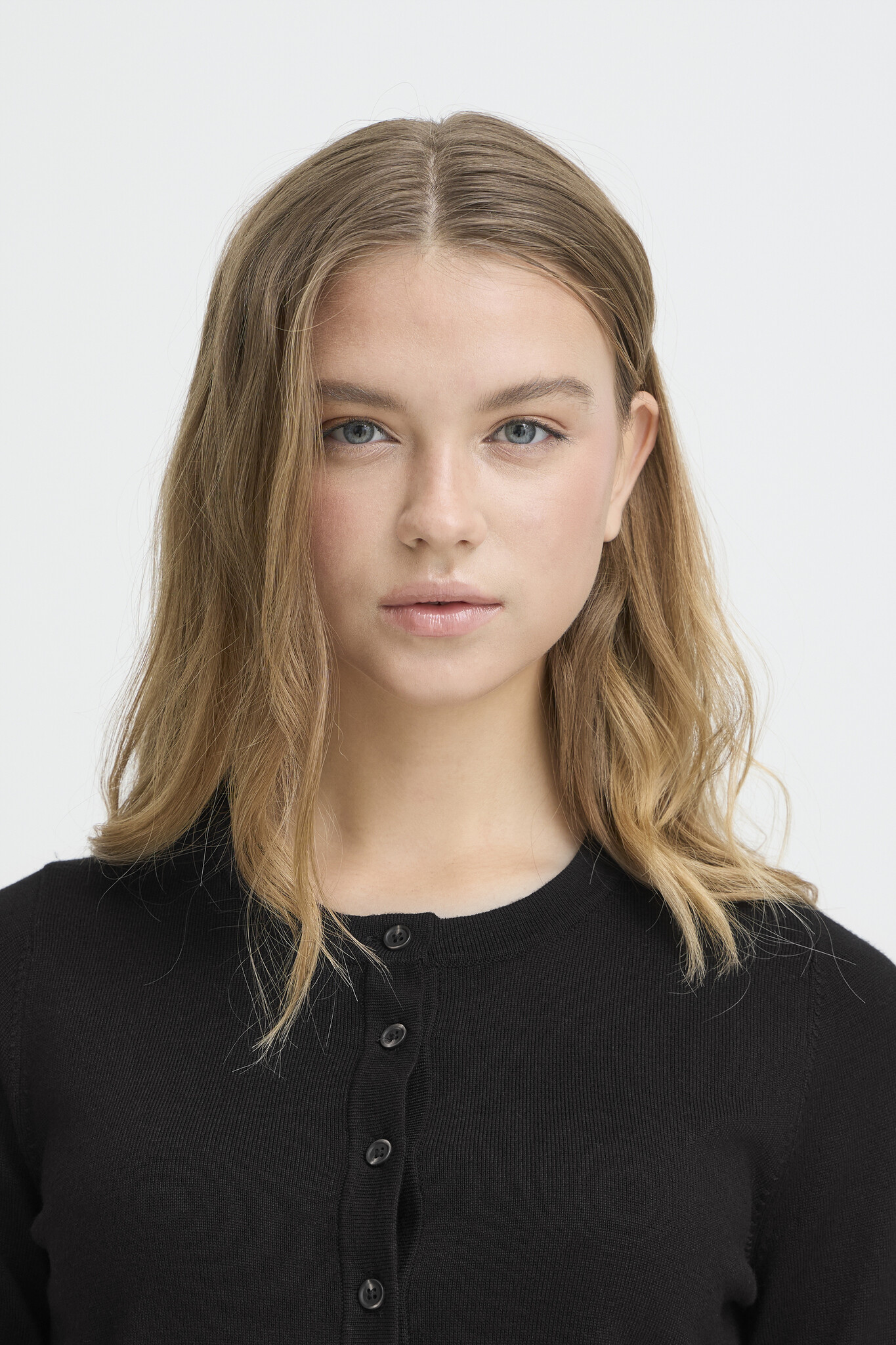 Ichi Luls O-Neck Cardigan