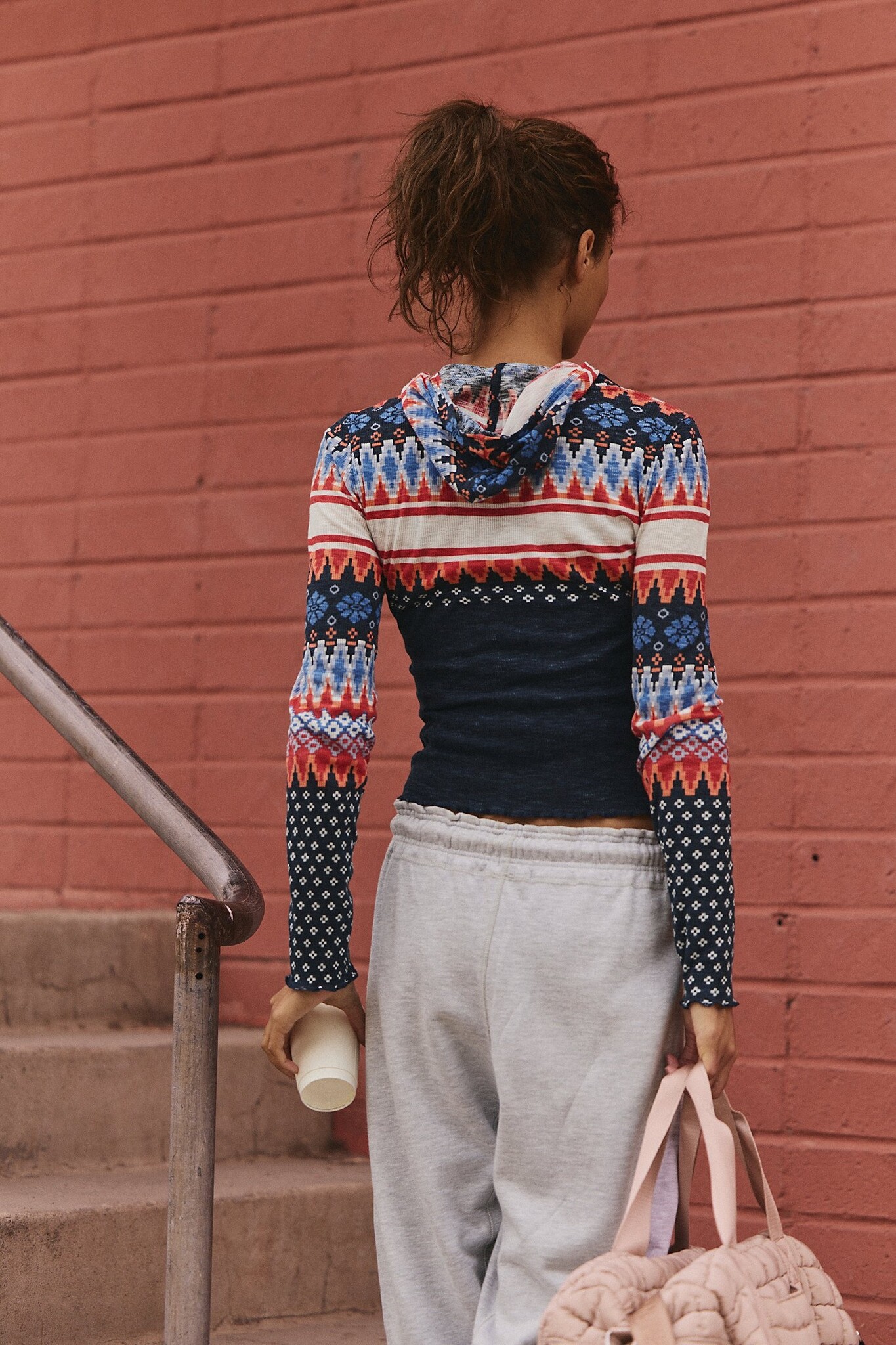 Free People Printed Breathe Easy Long