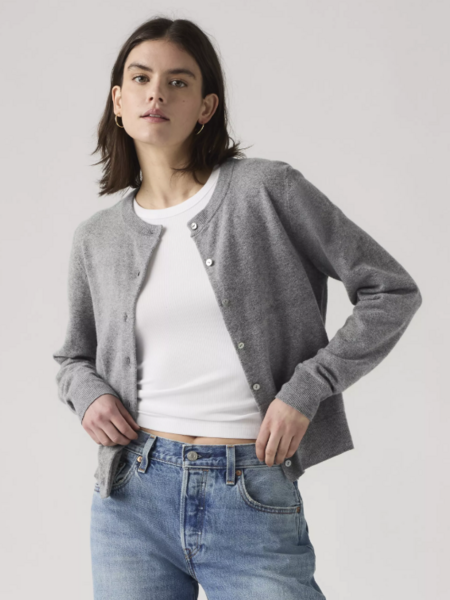 Levi's Super Soft Crewneck Cardi