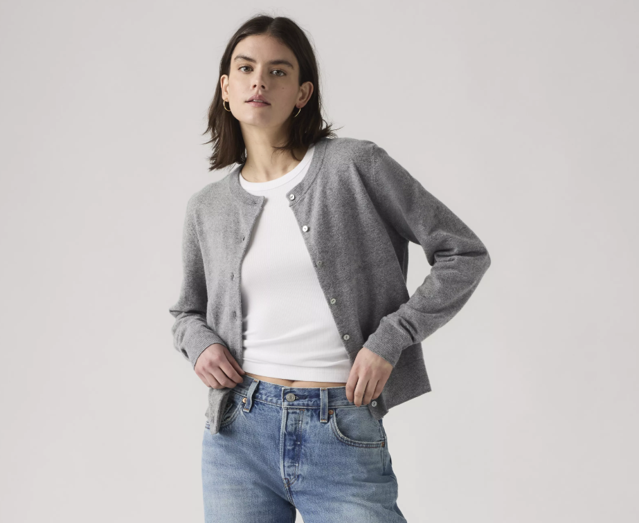 Levi's Super Soft Crewneck Cardi