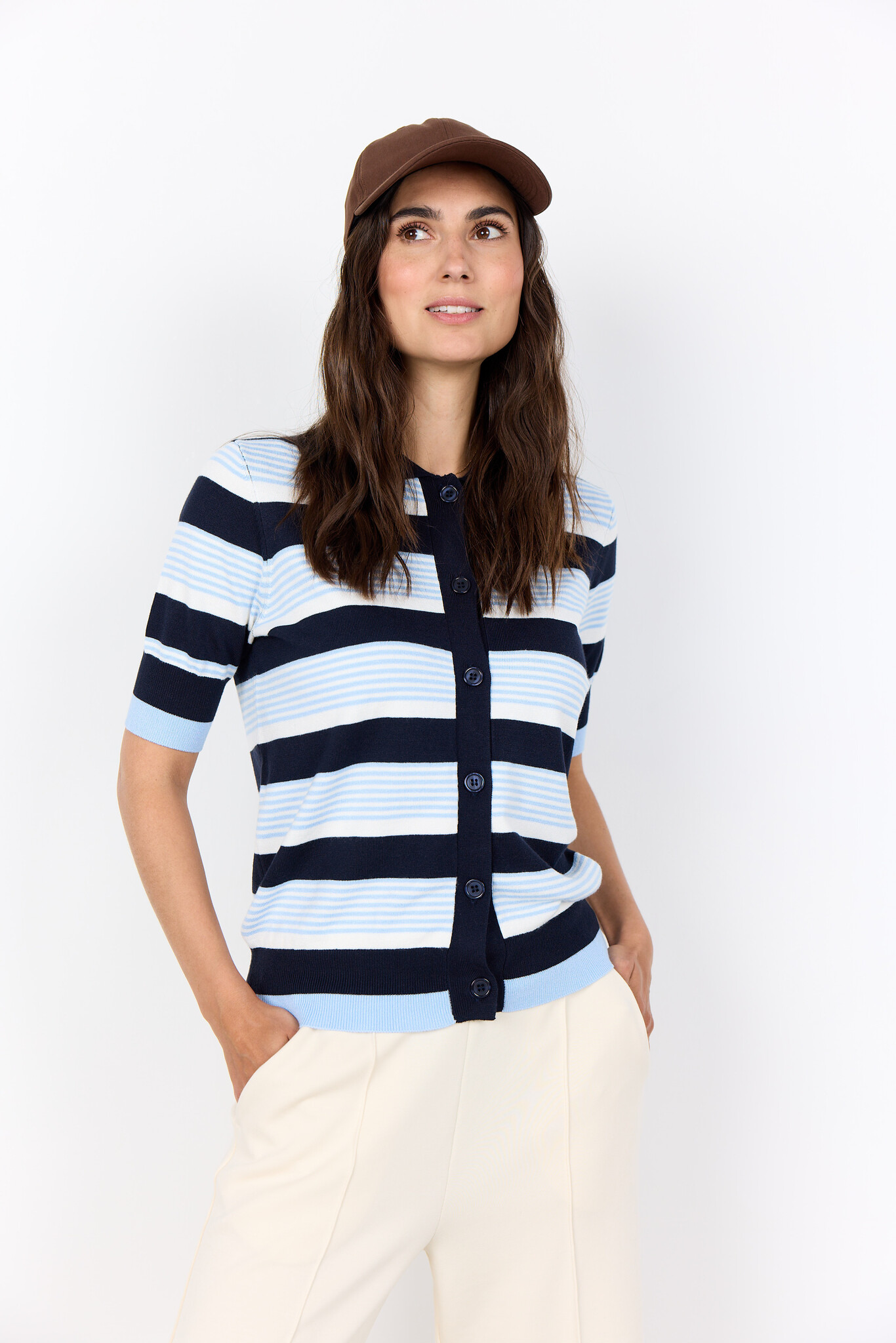 Soya Concept Dollie Stripe 820 Cardigan