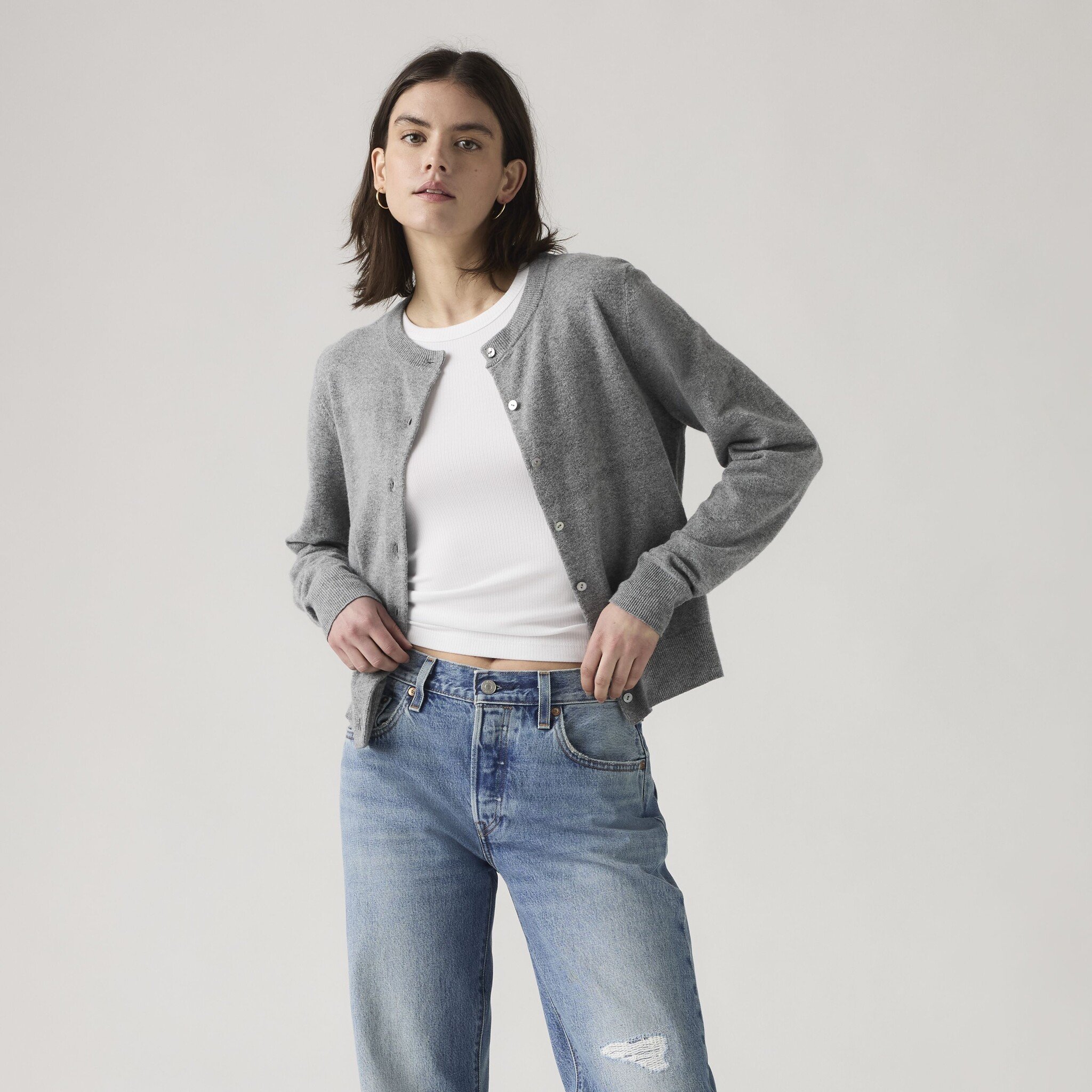 Levi's Super Soft Crewneck Cardi