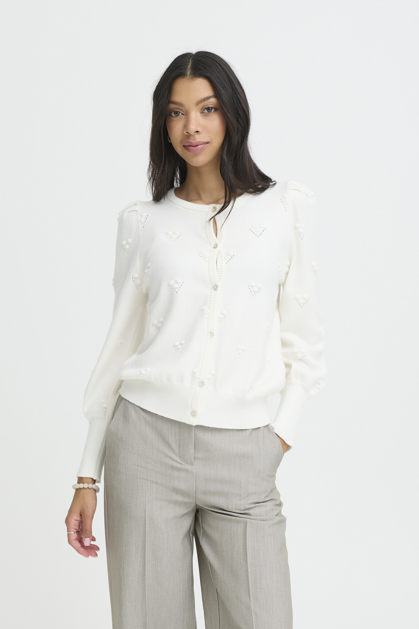B.Young Manina Structure Cardigan