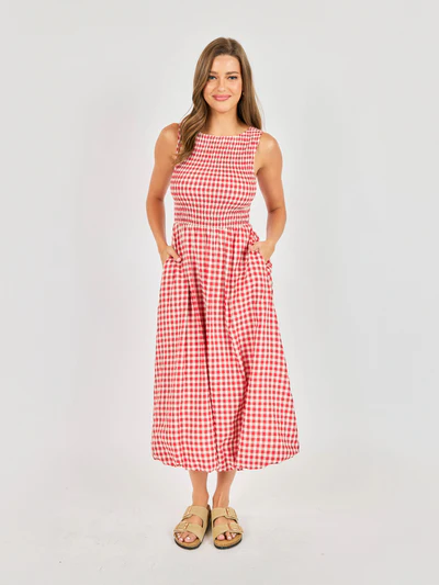 Sadie and Sage Apple Butter Midi Dress