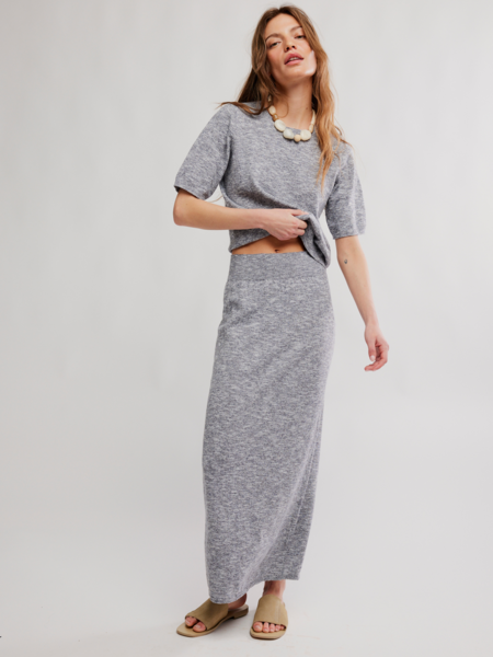 Free People Isabella Sweater Skirt Set