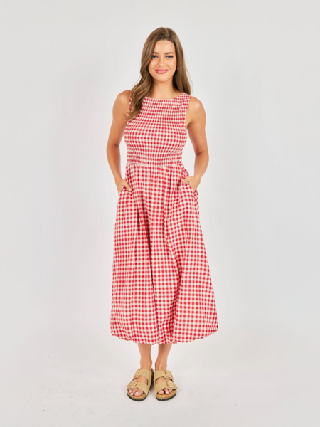 Sadie and Sage Apple Butter Midi Dress