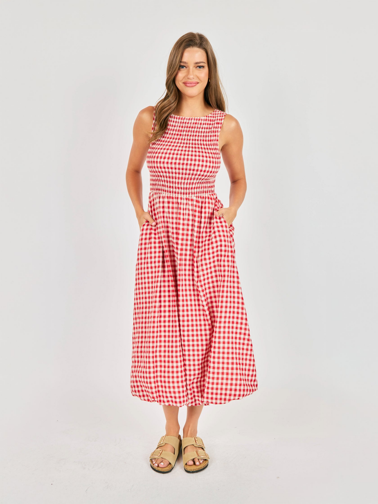 Sadie and Sage Apple Butter Midi Dress