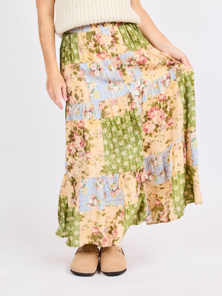 Sadie and Sage Treasured Trove Midi Skirt