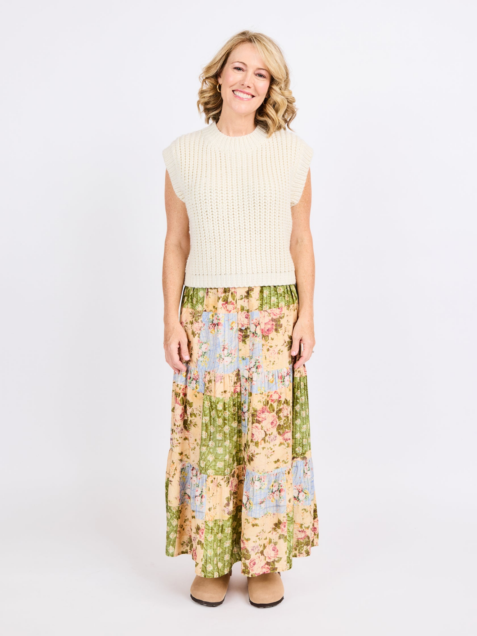 Sadie and Sage Treasured Trove Midi Skirt