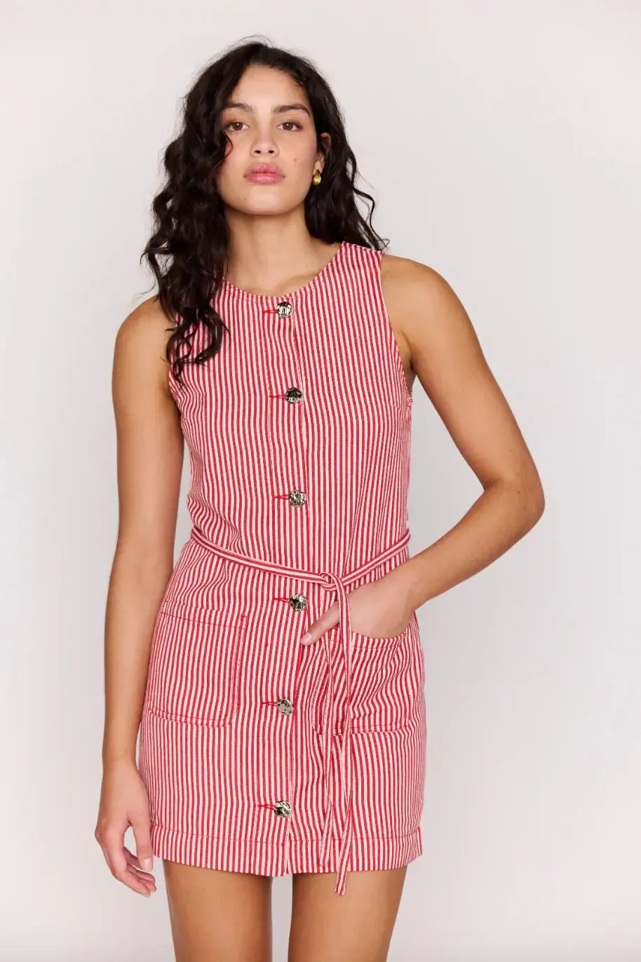 MinkPink Freya Stripe Shift Dress