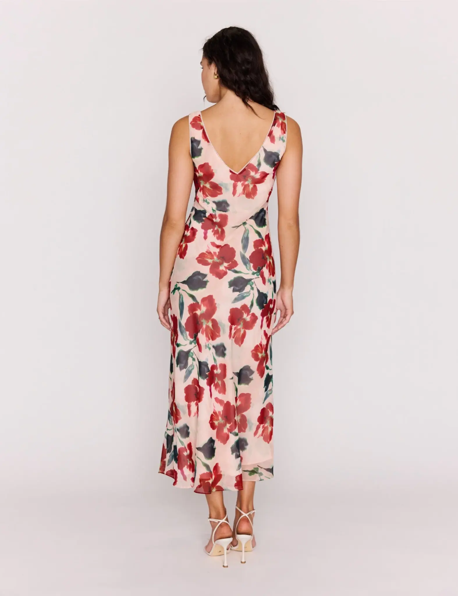 MinkPink Arabella Bias Midi Dress