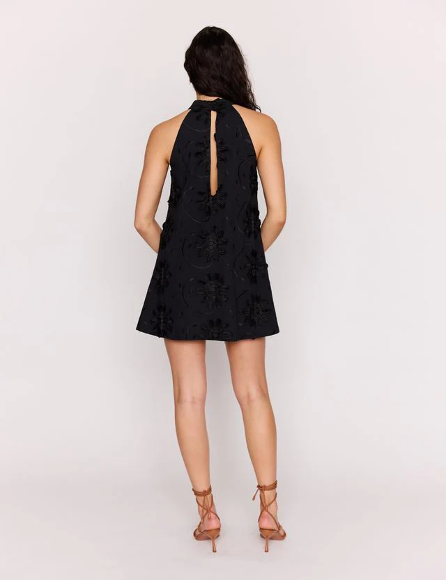 MinkPink Roma High Neck Mini Dress