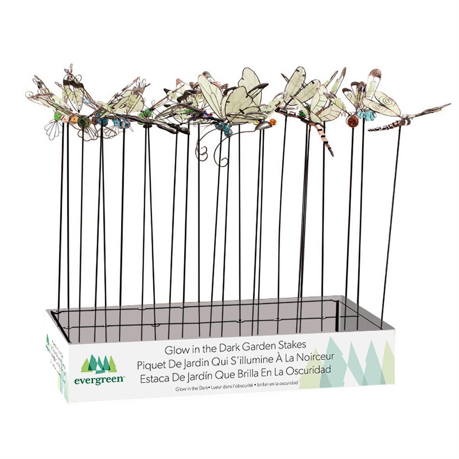 Glow In The Dark Garden Stake Assorted