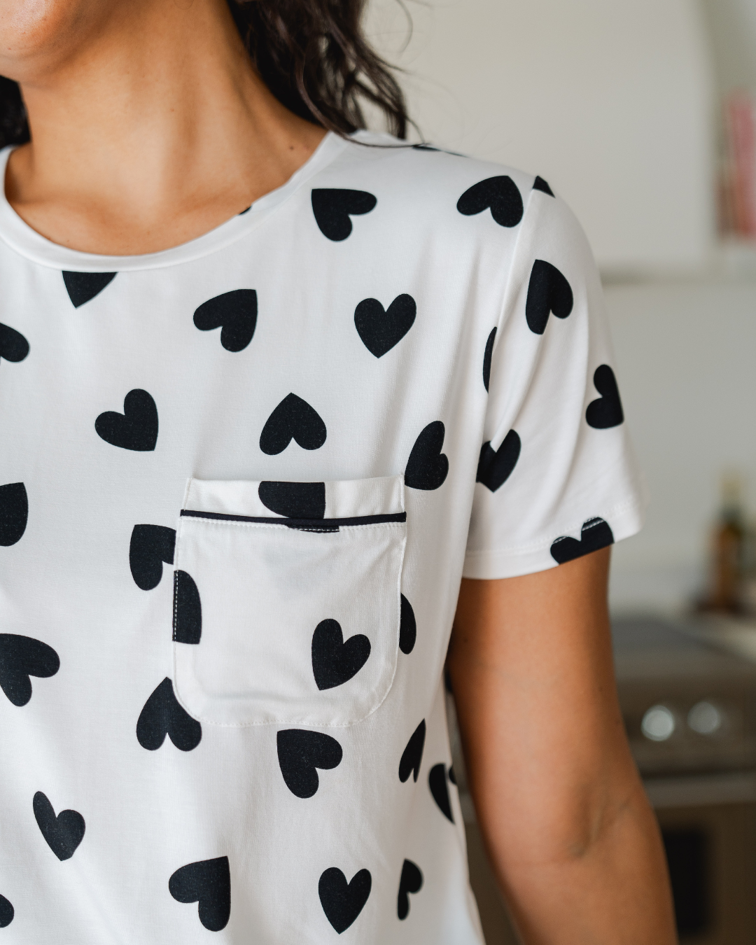 Bambi & Birdie Ladies Ruffled Short Set