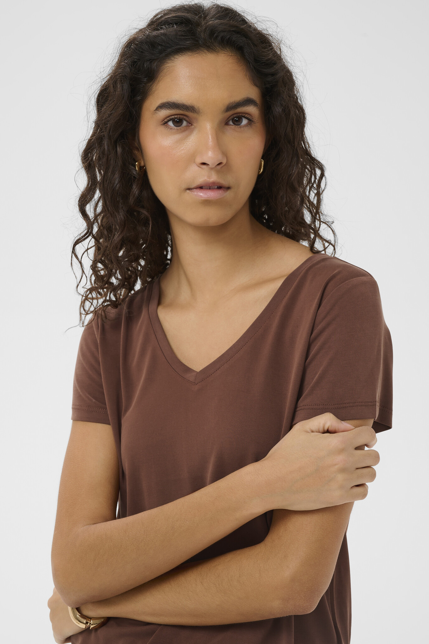 Soaked in Luxury Columbine V-Neck Top