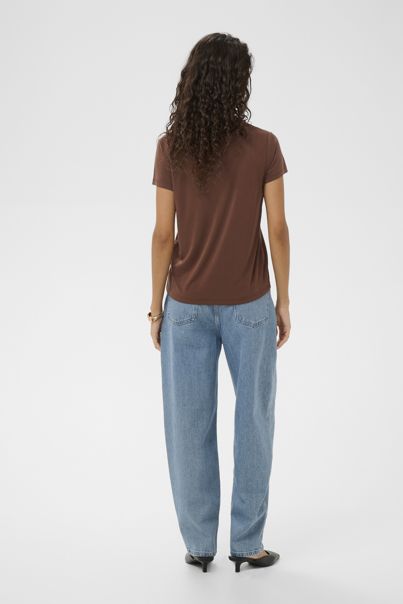 Soaked in Luxury Columbine V-Neck Top