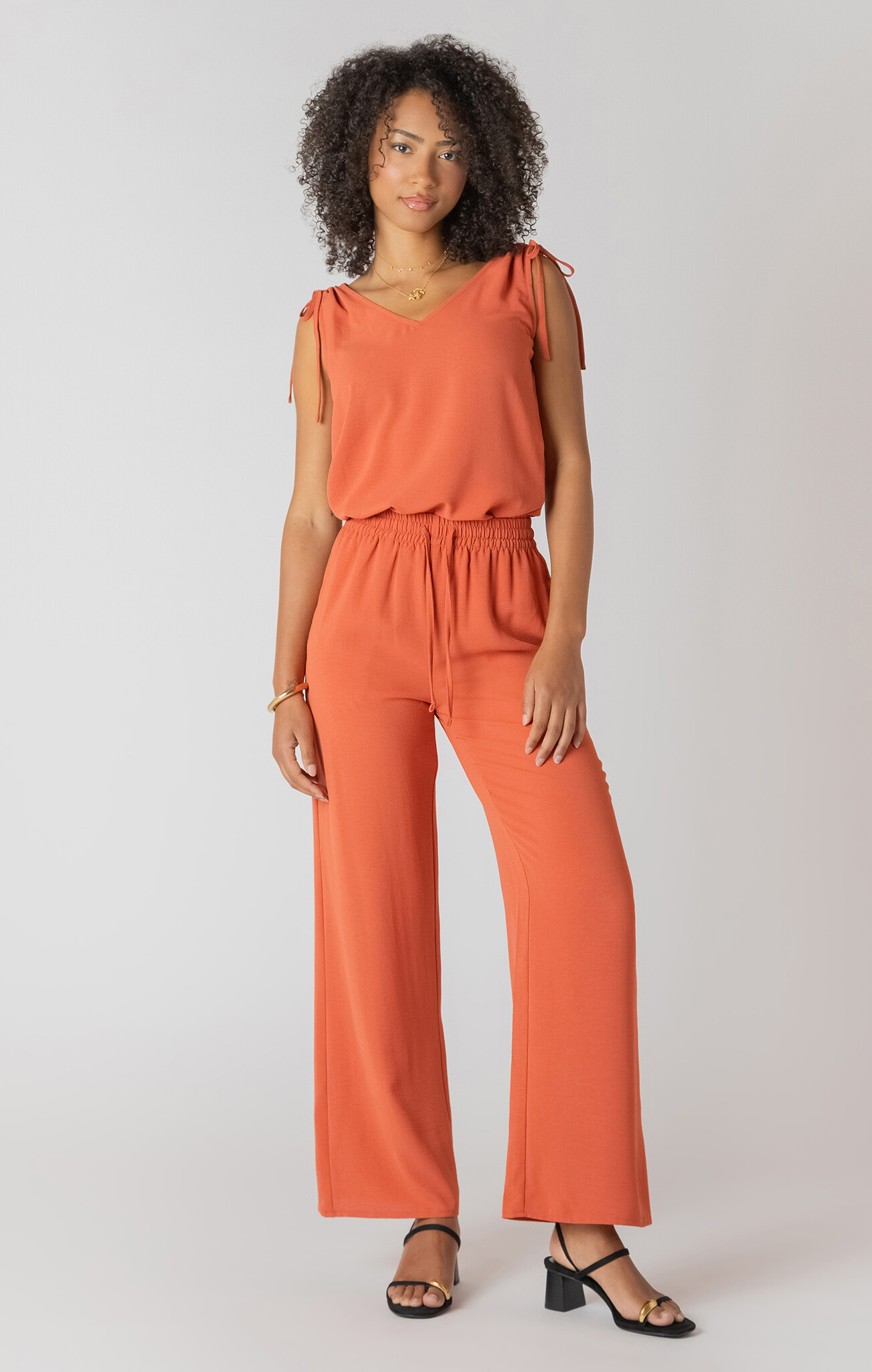 Dex Flowy HW Wide Leg Pant