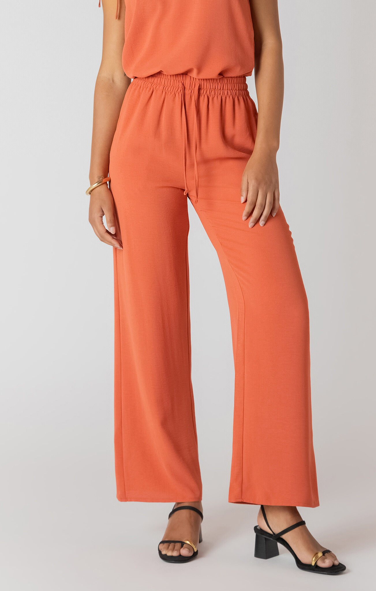 Dex Flowy HW Wide Leg Pant