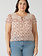 Dex Lace Detail Tie Front Top