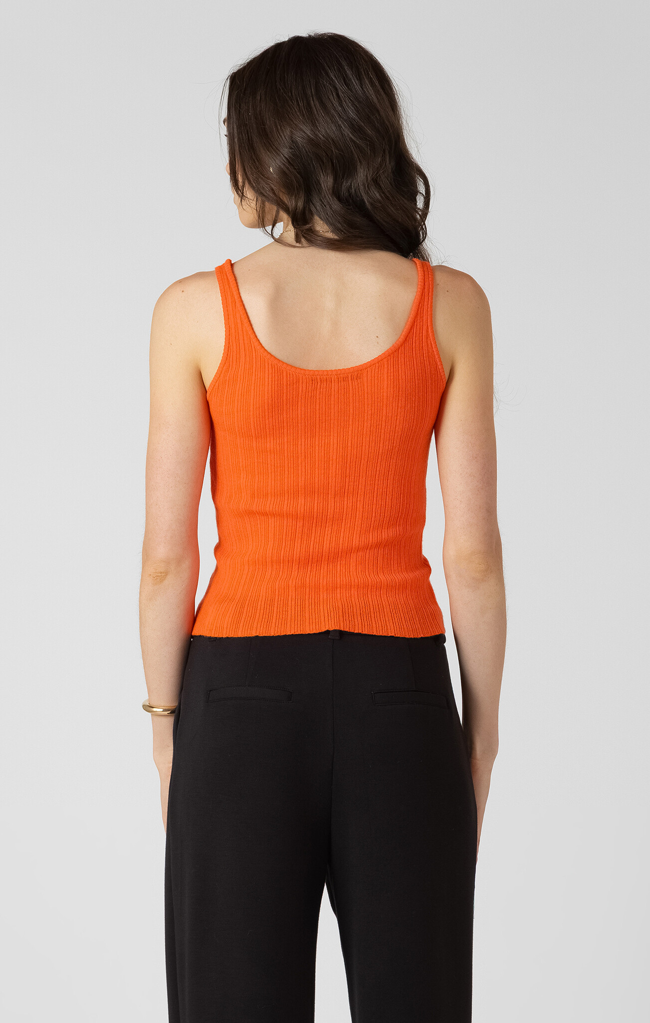 Dex Scoopneck Ribbed Sweater Tank