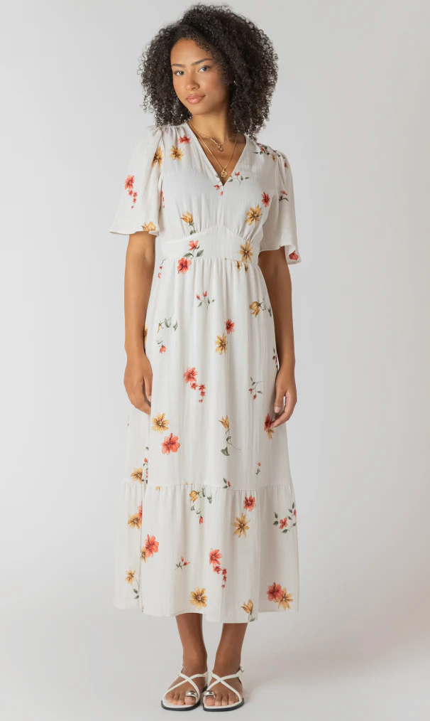 Dex Short Sleeve Maxi Dress